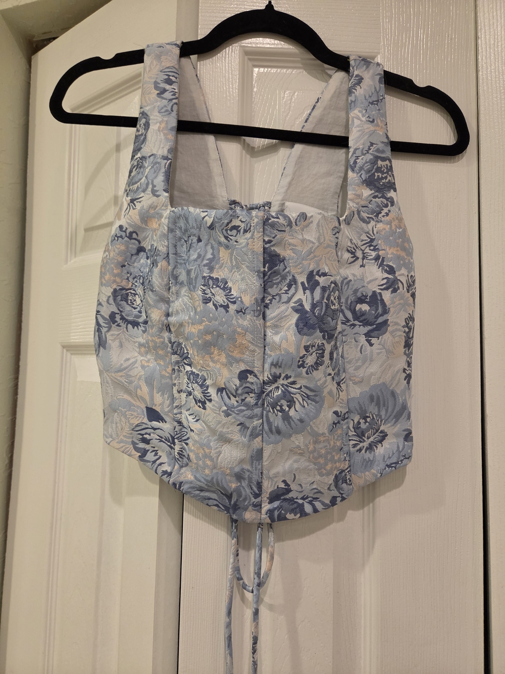 Yllw The Label Floral Two-Piece Set in Light Blue & Pink - Picture 8 of 13